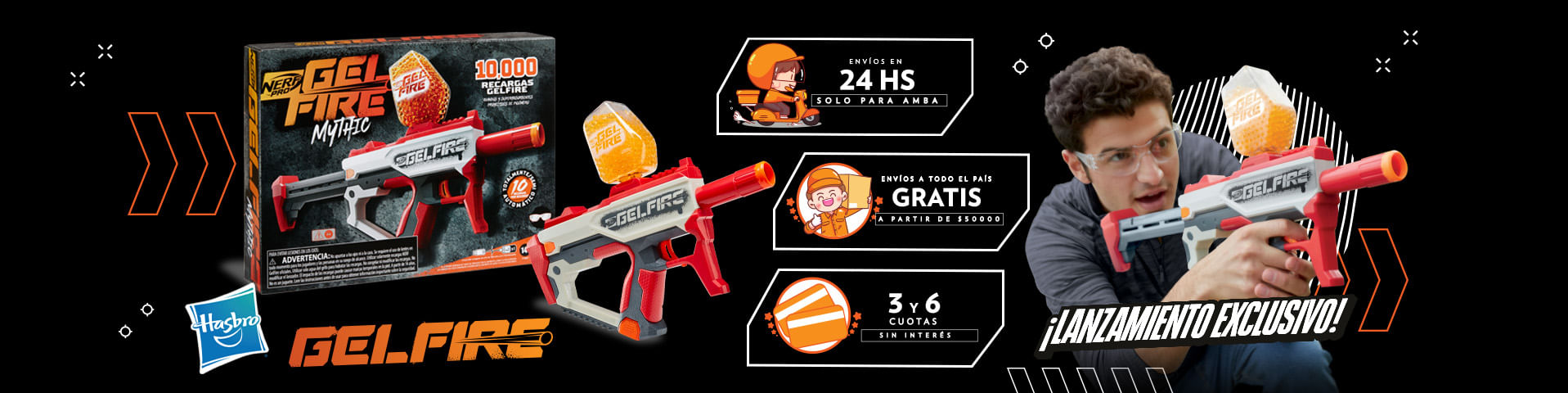 Nerf Gel Fire