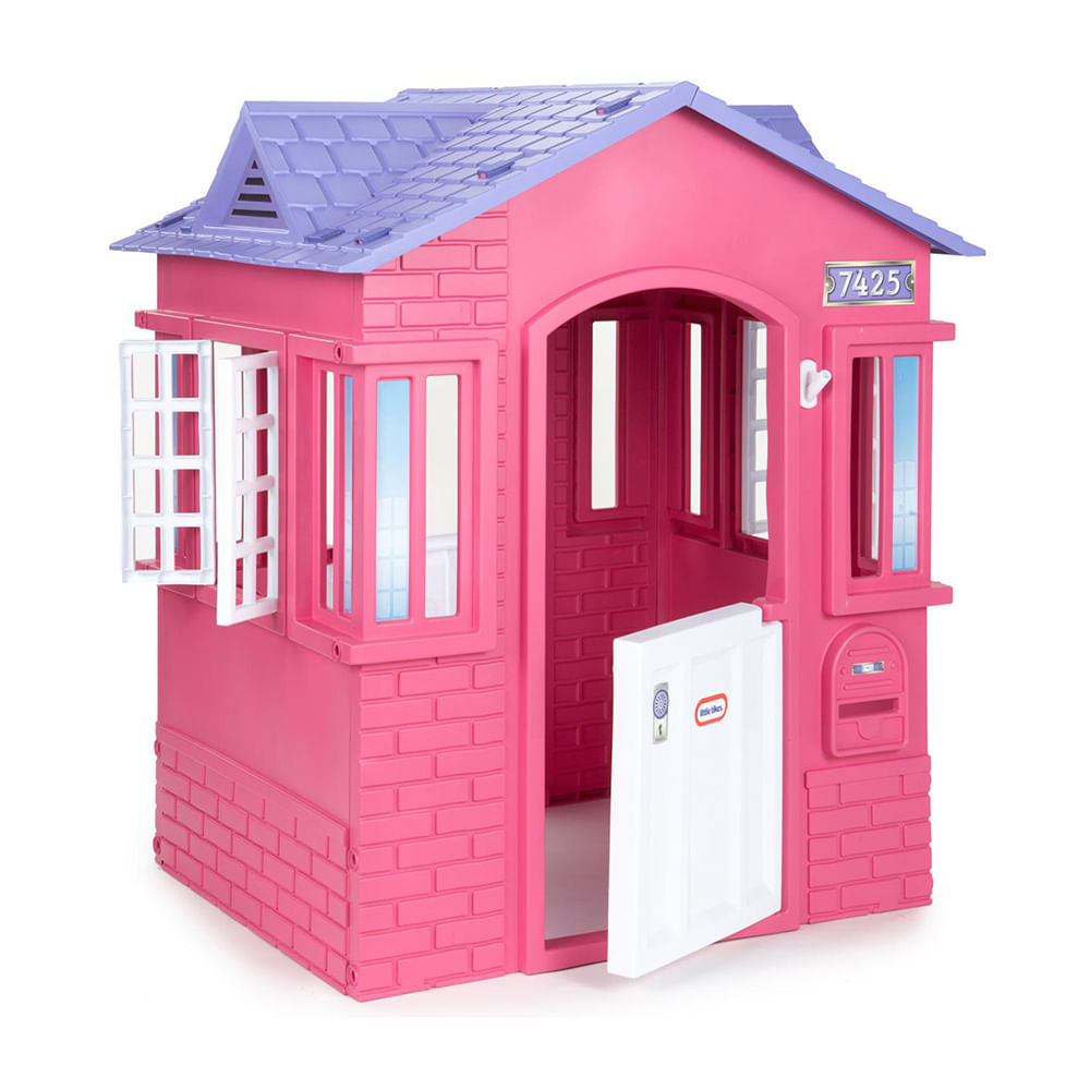 Alacena Punto de exclamación realidad Little Tikes Casa de Juegos Infantil Rosa - wabro