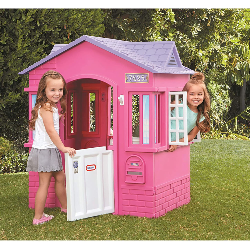 Little Tikes Casa de Juegos Infantil Rosa - wabro