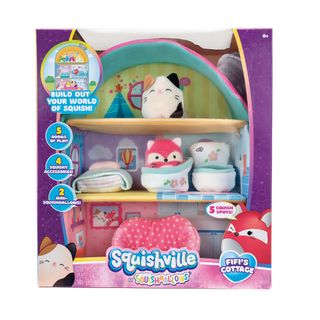 Peluches-Squishmallows-Squishville-Mini-Playset-House