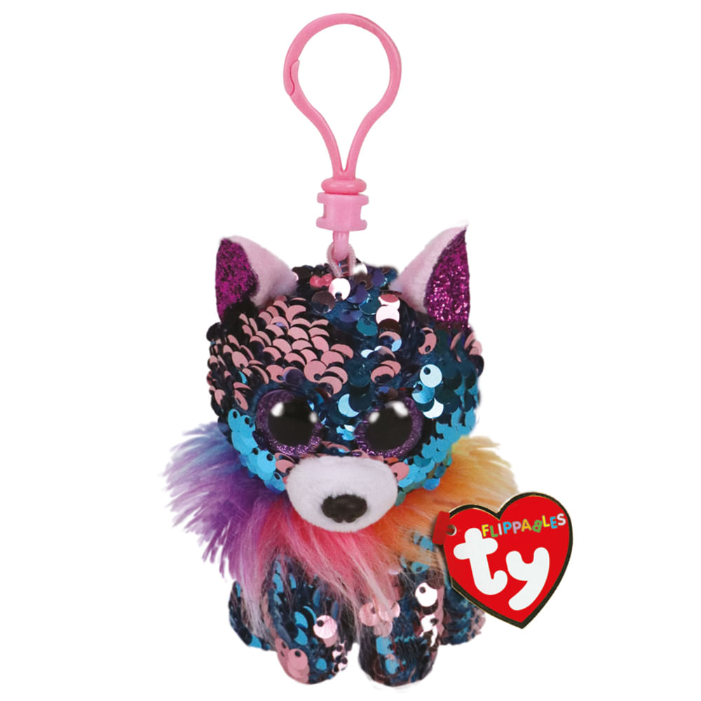 Peluches Ty Clip Lentejuelas Animales 8CM YAPPY wabro