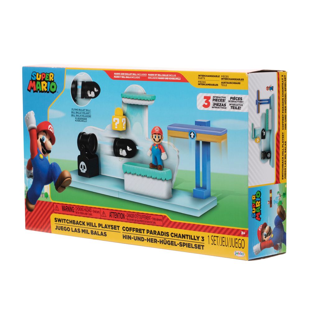 Figura Nintendo Super Mario Bros Playset Switchback Hill