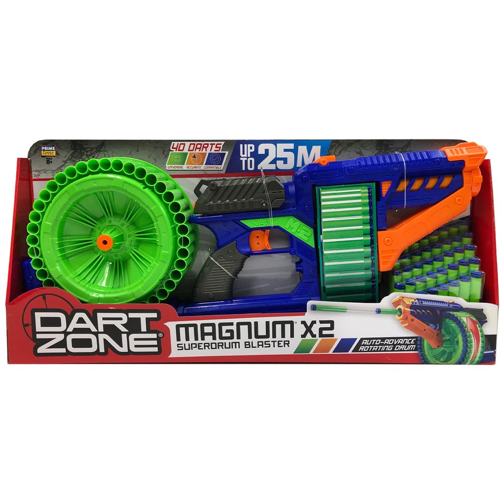 Pistolas Dart Zone Magnum Superdrum Blaster