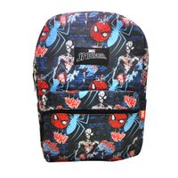 Mochila Spiderman Marvel Pattern Line Logotipos Espalda 17