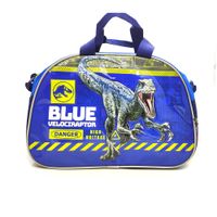 Jurassic World Bolso Warning Line Velociraptor Oval Mediano
