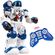 Xtrem Bots Figura 31 cm Hi Tech Robot Patrol con Radio Control