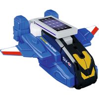Xtrem Bots Playset 31 cm Space Adventure para Construir con Panel Solar 3en1