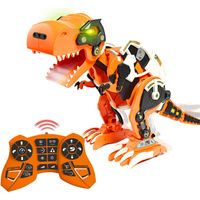Xtrem Bots Playset 53 cm Rex The Dinobot para Construir con Radio Control