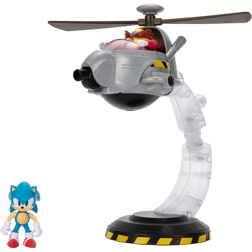 Sonic Playset 37 Cm The Hedgehog Batalla Egg Mobile - wabro