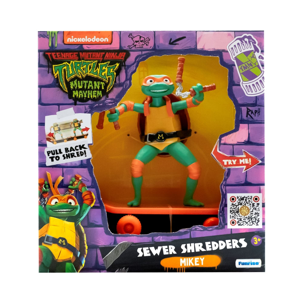 TORTUGAS NINJA PELICULA FIGURAS 10 CM