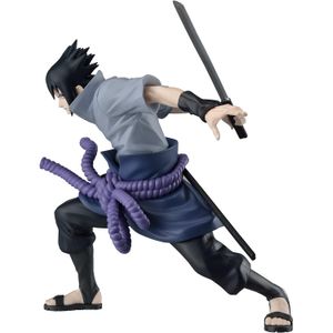 Anime Naruto Shippuden Figura 25cm Uchiha Sasuke Infância Sasuke