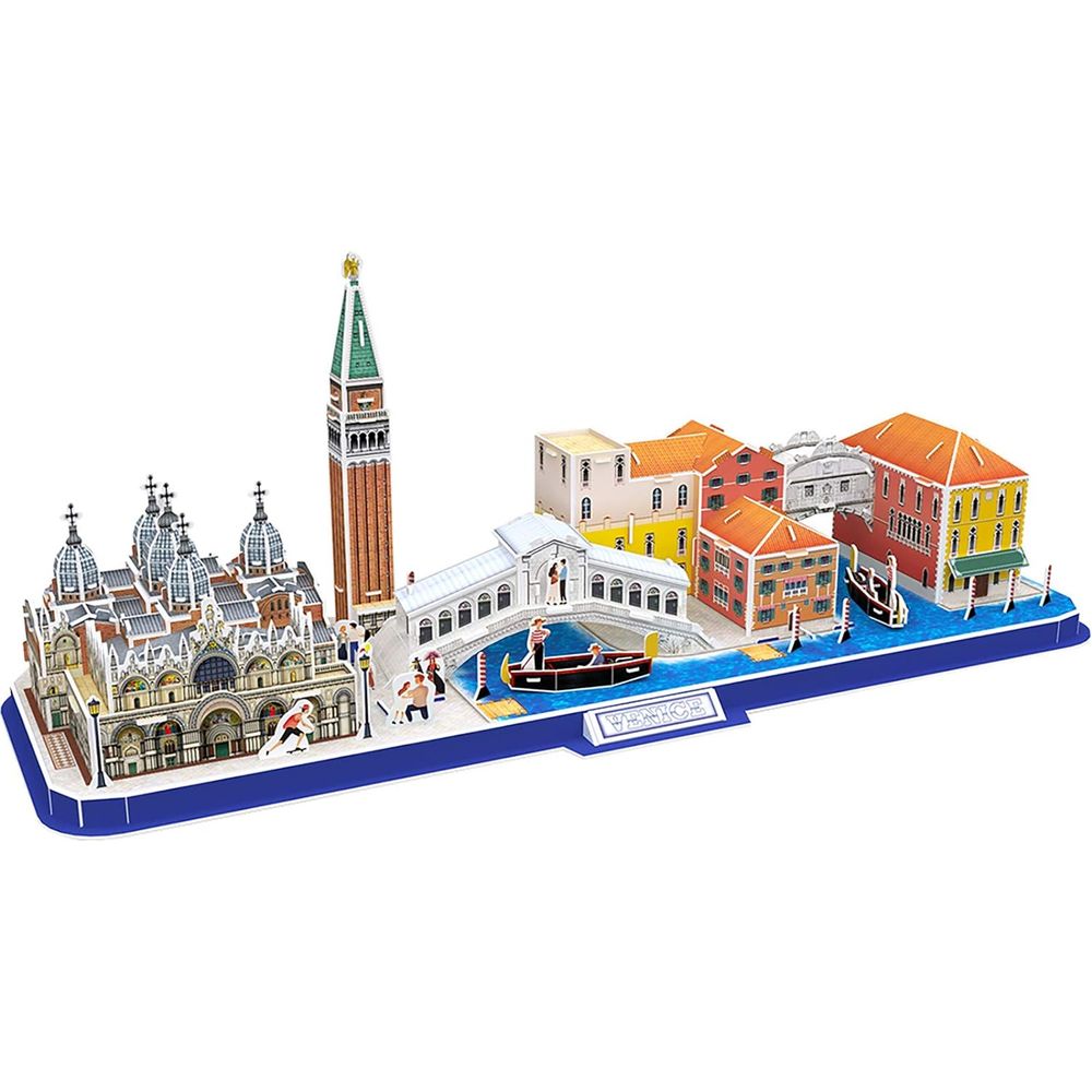 Cubic Fun Rompecabeza 3D Vista de la Ciudad Venecia 126 Piezas