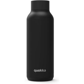 Quokka Botella 510ml Solid Acero Inox Lisa Jet Black