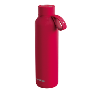 quokka-botella-termo-acero-inoxidable-solid-con-colgador-cherry-red-630-ml