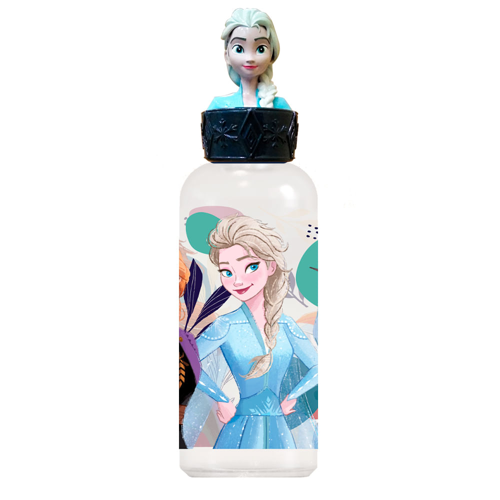 Botella 560ml Figura 3D Frozen