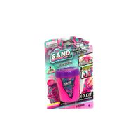 So Sand DIY Juguete 08 Cm Tie Dye Sand Kit Scented Sand Kit Violeta