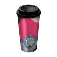 Vaso Cafe Doble 520ml Pared Grande Pokemon