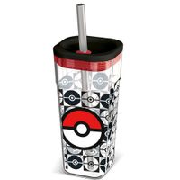 Vaso 540ml Acrilico Cube Pokemon