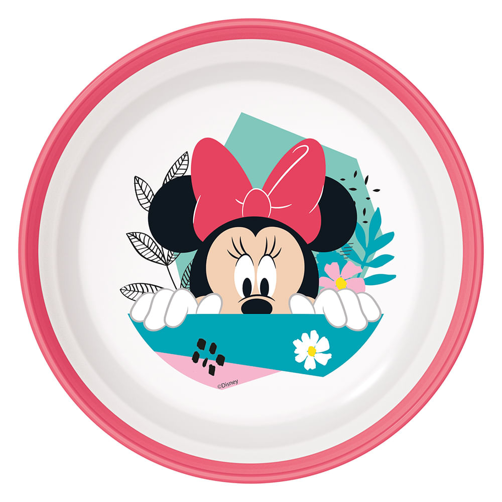 Bowl Bicolor NonSlip Premium Minnie Mouse