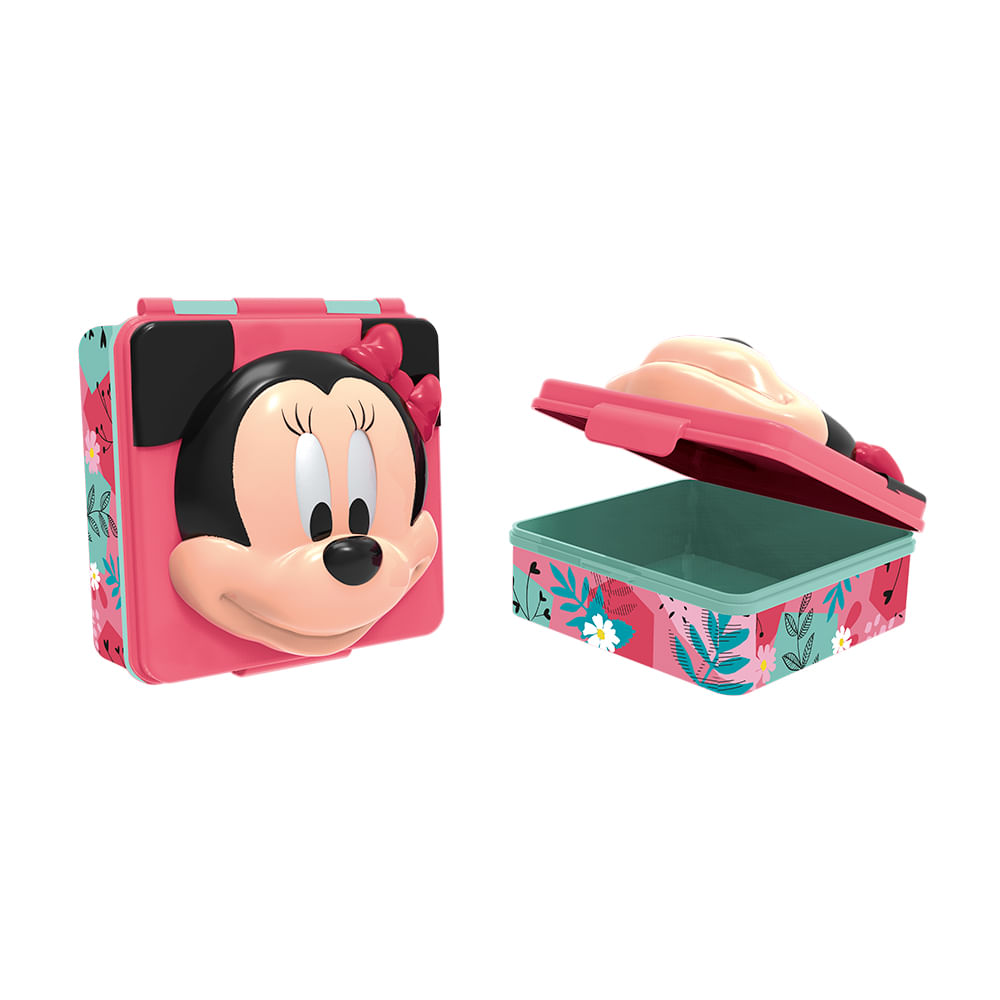 Lunchera 3D Minnie Mouse