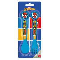 Cubiertos PP Pack X2 SpiderMan