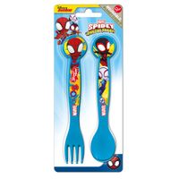 Cubiertos PP Pack X2 Spidey