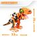 Xtrem Bots Playset 53 cm Rex The Dinobot para Construir con Radio Control