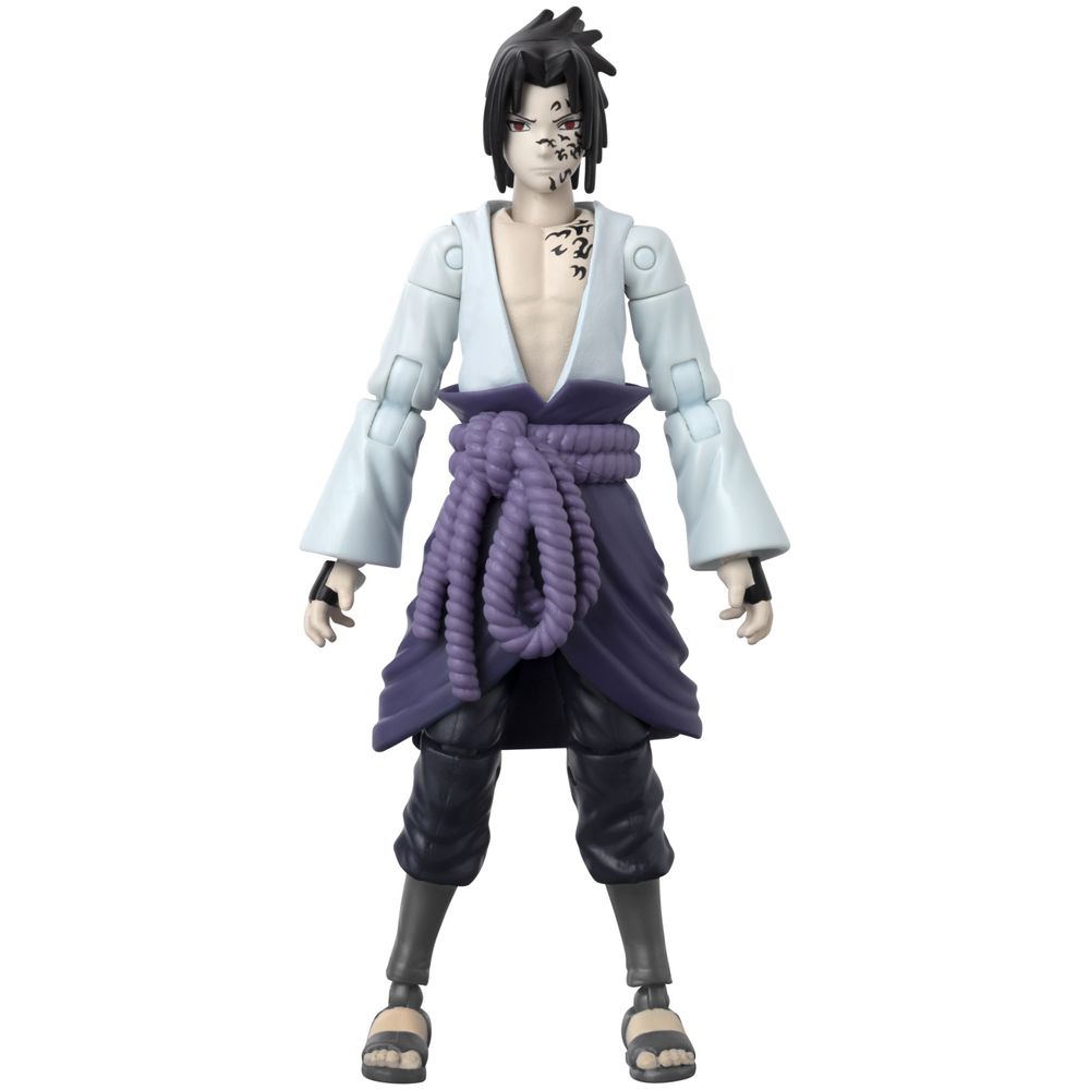 Bandai Naruto Figura 17cm Articulado Anime Heroes Sasuke Uchiha