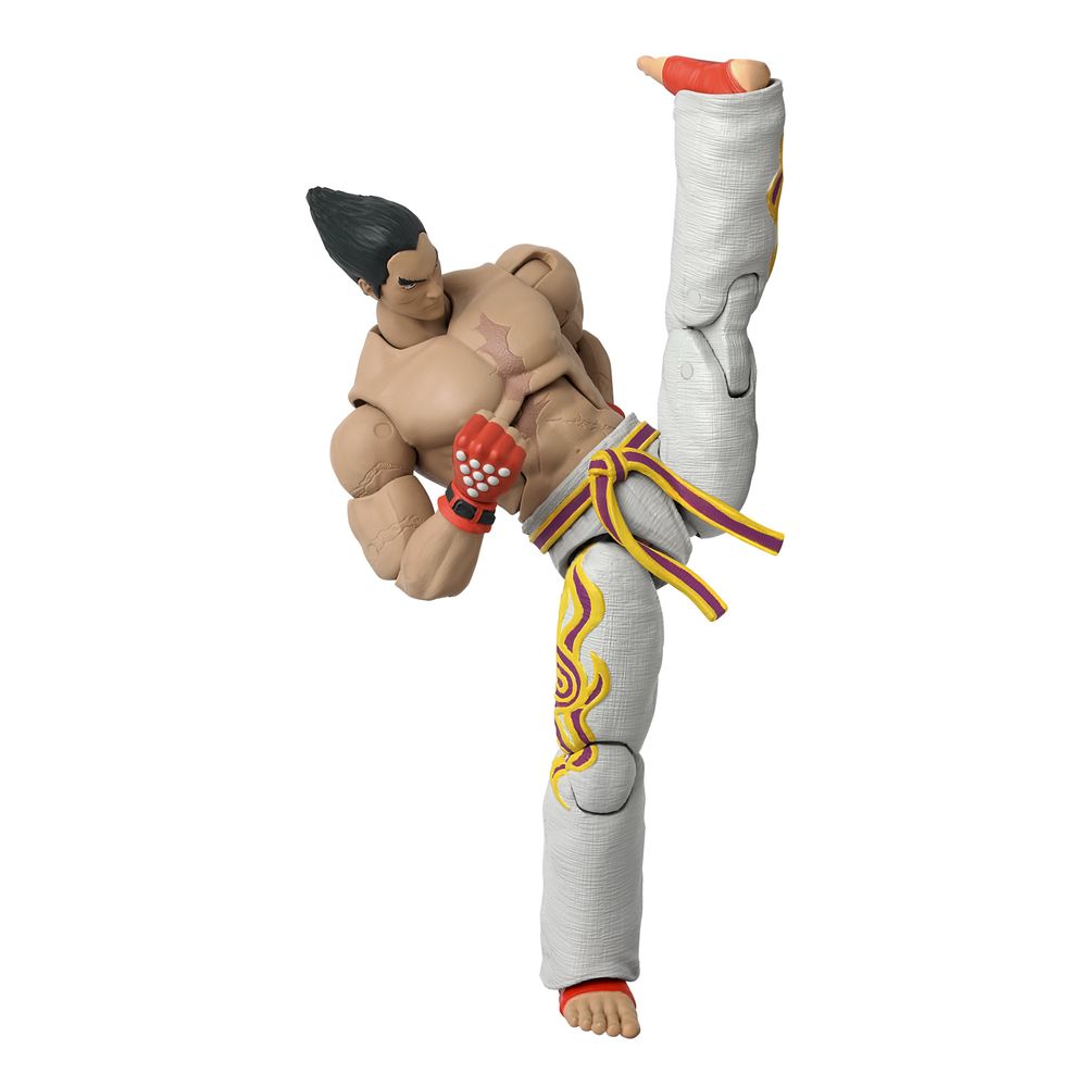 Bandai Tekken Figura 17cm Articulado Anime Heroes Kazuya Mishima