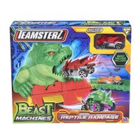 Teamsterz Pista Curva  1 Vehiculo Beast Machines Reptile Rampage