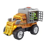Vehiculo Luz y Sonido Teamsterz Monster Moverz Dino Escape Naranja