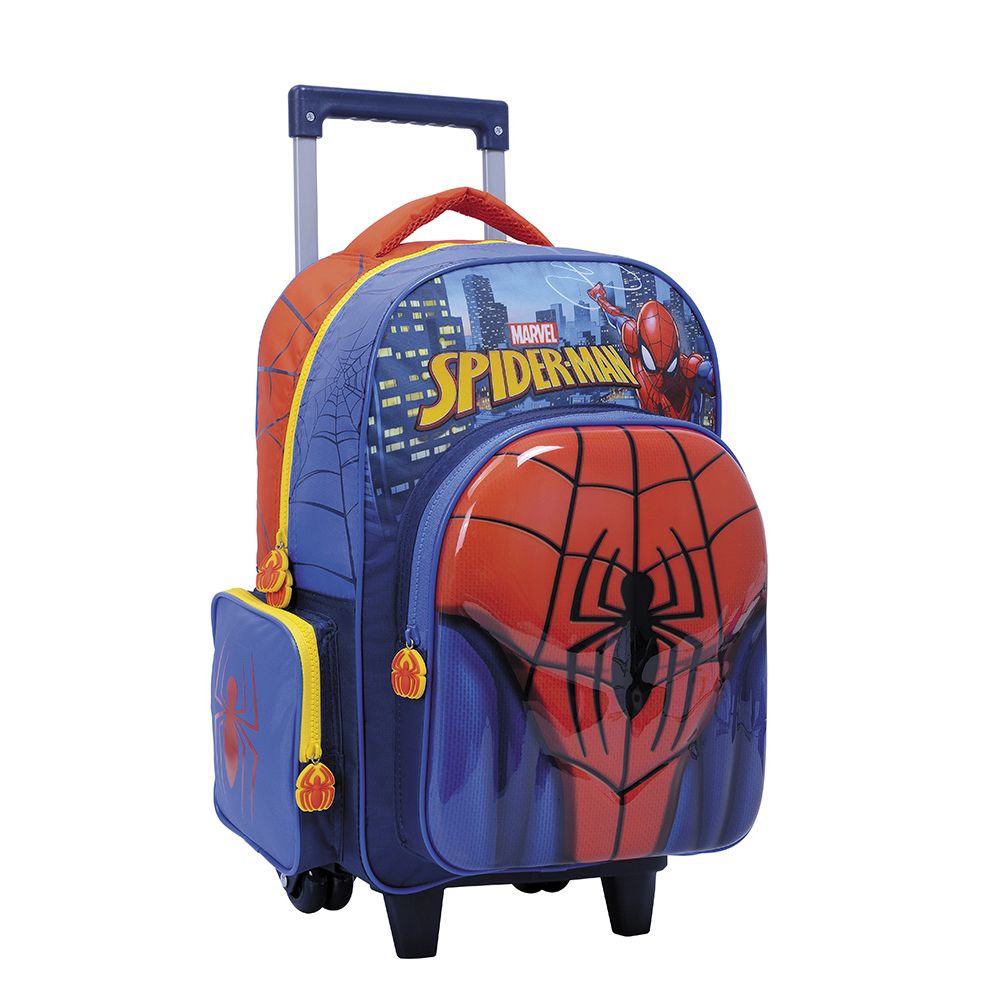 Spiderman Mochila 16 Carro Spider