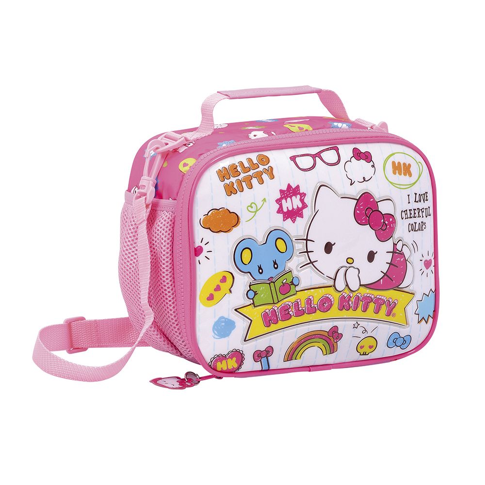 Hello Kitty Lunchera -School Rosa