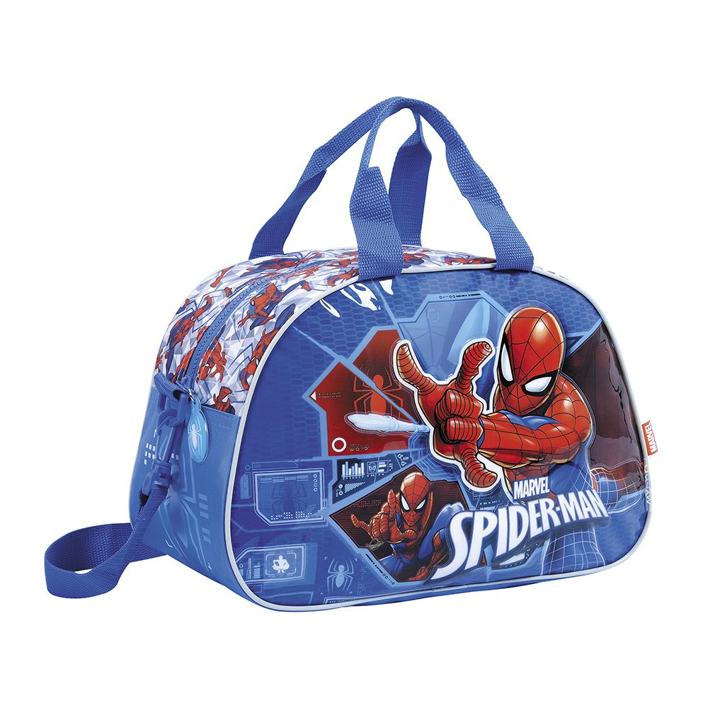 Spiderman Bolso Tech Azul