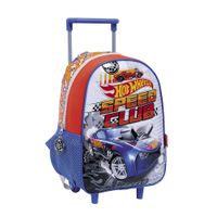 Hot Wheels Mochila 12 Carro Speed Club Celeste