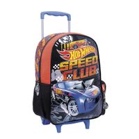 Hot Wheels Mochila 16 Carro Speed Club Negro