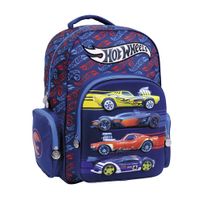 Hot Wheels Mochila 18 Espalda -Fast Azul