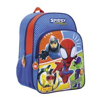 Spidey Mochila 16 Espalda -Villanos Azul