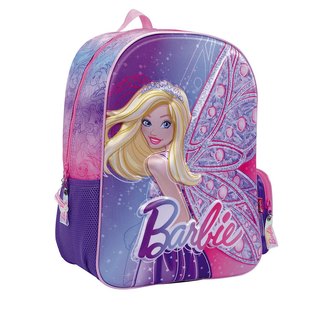 Barbie Mochila 16 Espalda Fantasy Violeta