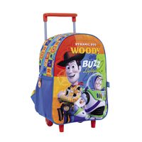 Toy Story Mochila 12 Carro Woody Buzz Azul