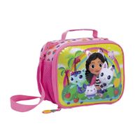 Gabby Dollhouse Lunchera Rainbow Rosa