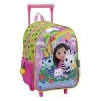 Gabby Dollhouse Mochila 12 Carro Rainbow Verde