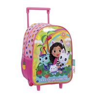 Gabby Dollhouse Mochila 12 Carro Rainbow Rosa