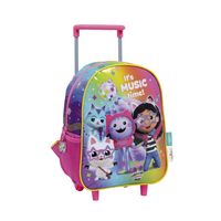 Gabby Dollhouse Mochila 12 Carro Music Rosa