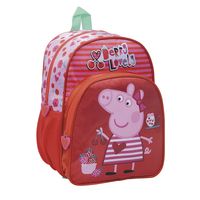 Peppa Pig Mochila 12 Espalda Cherry Rojo