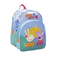 Peppa Pig Mochila 12 Espalda Happy Days Celeste