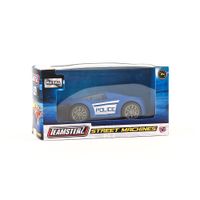 Teamsterz Metal Street Machines 10cm Vehiculo Policia Azul