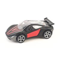 Teamsterz Metal Street Machines 10cm Vehiculo Negro y Rojo