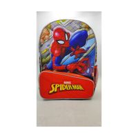 Mochila Spiderman Marvel Bulding Line Espalda 16 Rojo