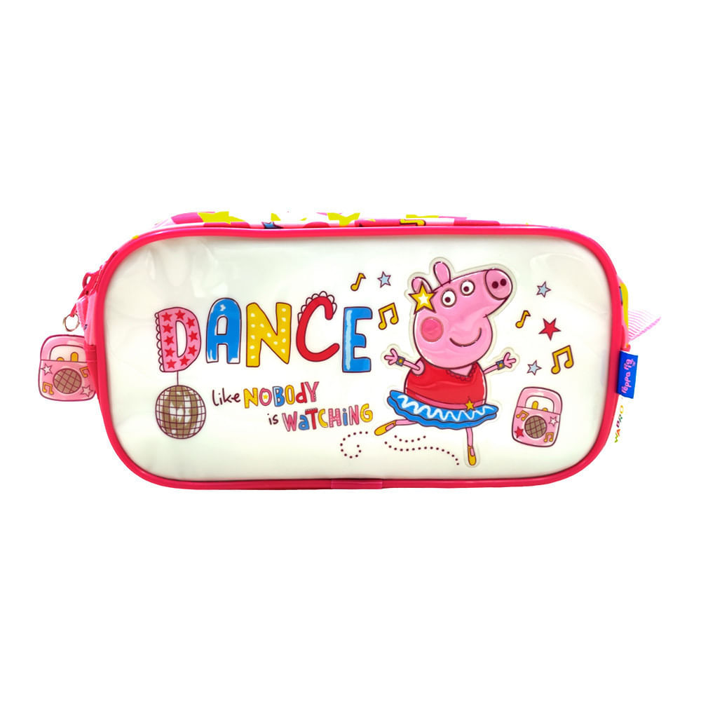 Peppa Pig Cartuchera Dance Line Simple